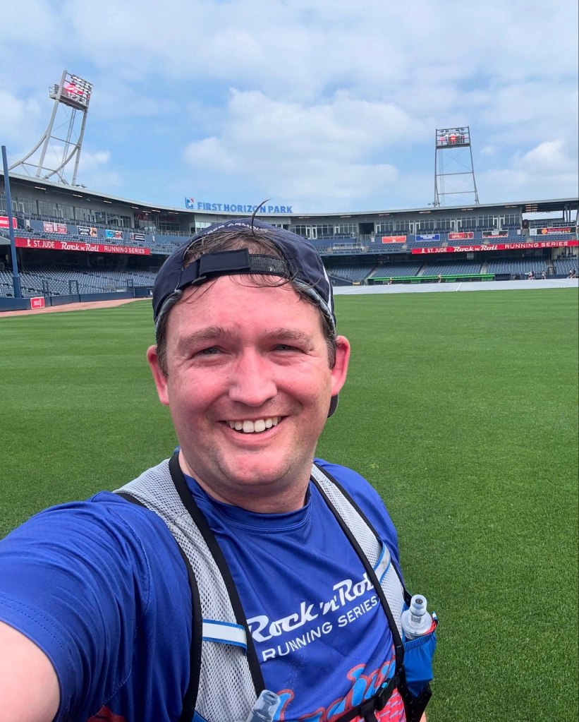 First Horizon Park, home of the Nashville Sounds, is part of the marathon course.